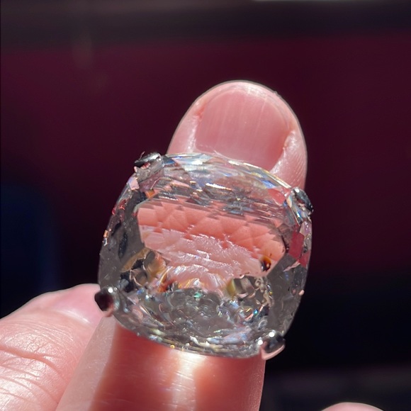 Swarovski ring retired. Sterling silver size 7 - Picture 6 of 14